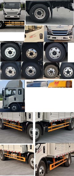 江鈴牌JX5099CCYTKH26型倉(cāng)柵式運(yùn)輸車(chē)